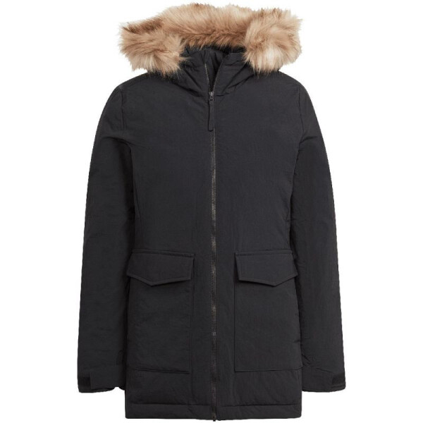 Adidas Parka Bunda s kapucí a kožešinou W IJ8260 m