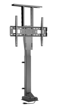 Equip 650606 černá / Motorizovaný stojan TV / 37"-65" / VESA 600x400 / nosnost 50 kg / elektrické nastavení výšky (650606)
