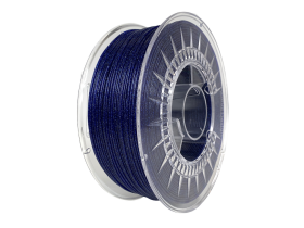 PETG filament 1,75 mm Galaxy třpytivý super modrý Devil Design 1 kg