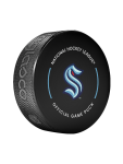 Inglasco / Sherwood Puk Seattle Kraken NHL Official Game Puck 2022-2023