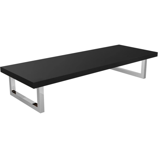 CERANO Deska pod umyvadlo Navira Pro + 2 konzole pod desku - černá matná - 80x46x3,6 cm - 606081