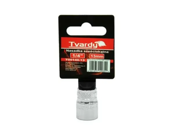 TVARDY Hlavice nástrčná 1/4" 13 mm (T00140-13)