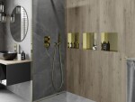 MEXEN - X-Wall-NR modul pro vestavbu do stěny 30x30, zlatá 1951303010