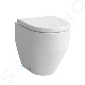 Laufen - Pro Stojící WC, 530x360 mm, zadní/spodní odpad, Rimless, bílá H8229560000001
