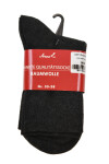Pánské ponožky 028 KPL. 3 páry GRAFITOVÁ MELANŽ 35-38