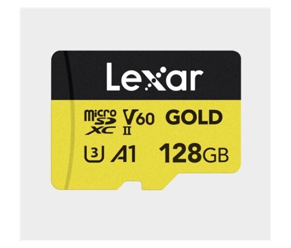 Lexar microSDXC GOLD UHS-II/C10/A1/U3 R280/W100 (V60) 128GB EDF_1138217
