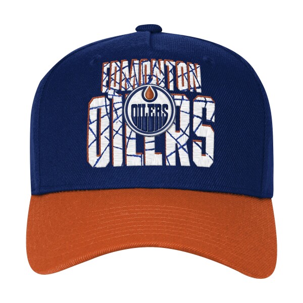 Outerstuff Dětská kšiltovka Edmonton Oilers NHL Icebound Pro Crown