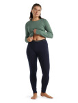 Dámské merino spodky ICEBREAKER Wmns 260 Tech Leggings, Midnight Navy velikost: L