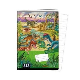 Sešit A5, 10 listů, typ 513 Jurassic Adventure
