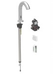 GEBERIT - Piave Elektronický umyvadlový ventil, napájení z generátoru, easy to clean, kartáčovaná nerez 116.185.SN.1