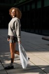 Skládací taška Reisenthel Mini Maxi Shopper Metallic Silver