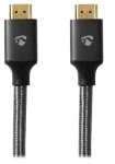 Nedis ProfiGold antracit / Kabel HDMI / 8K 60Hz / 48 Gbps / Ethernet / 2 m (CVTB35000GY20)