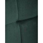Jídelní židle, zelená, sametová látka, CT-281 GRN4
