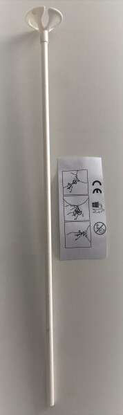 Tyčka na balónek papírová 1 ks Tyčka na balónek papírová 1 ks