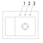 Keramický dřez Villeroy & Boch Subway 45 Compact, 331301R7, Pure Black 331301R7