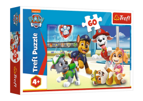 Mamido Puzzle Tlapková patrola Psí svět 60 dílků Trefl