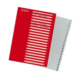 Herlitz Rozřaďovač A4 / A-Z / šedá (10843522)
