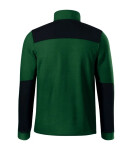 Effect fleece unisex lahvově zelená M