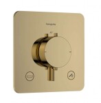HANSGROHE - Ecostat Comfort Q Termostatická baterie pod omítku, pro 2 spotřebiče, leštěný vzhled zlata 33717990