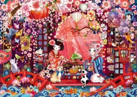 SCHMIDT Puzzle Japonský čajový obřad