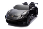 Mamido Elektrické autíčko Porsche 911 GT3 XXL | 24V14Ah | 4x200W | Pro 2 děti | Lakované černé