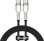 Baseus CATJK-C01 Kabel USB-C (M) - USB-C (M) 1 m černá / 100W (CATJK-C01)