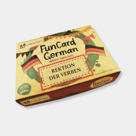 Fun card German Rektion der Verben