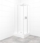 SAT - Set sprchového koutu a vaničky, čtverec 80x80 cm Multi Basic SIKOBKMUQ80CH0 SIKOBKMUQ80CH0