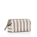 Kosmetická taštička Reisenthel Travelcosmetic Summerstripes coffee