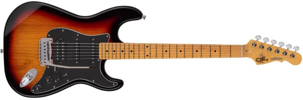 G&L Tribute Legacy HSS 3-Tone Sunburst MP