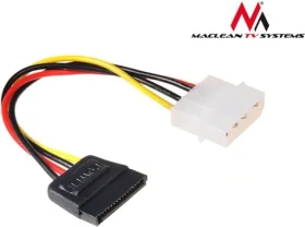 Maclean MCTV-633 / Napájecí kabel / Molex - SATA / 0,15 m (MCTV-633)