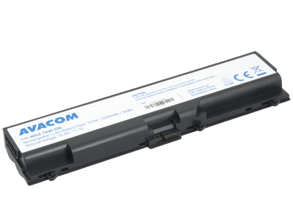 AVACOM baterie pro Lenovo ThinkPad T430 / Li-Ion / 10.8V / 5200mAh / 56Wh (NOLE-T430-S26)