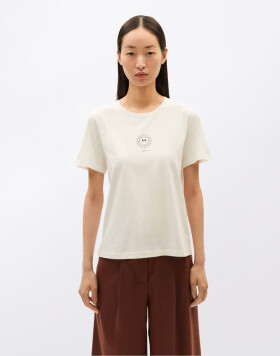 Tričko Thinking MU Soleil White Ida T-Shirt WHITE