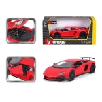 Bburago Plus Lamborghini Aventador LP 750-4 SV Red