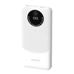 Dudao K12 10000mAh bílá / Powerbanka / 22.5W / USB-A / USB-C