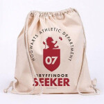 Harry Potter Bavlněný stahovací sáček Nebelvír