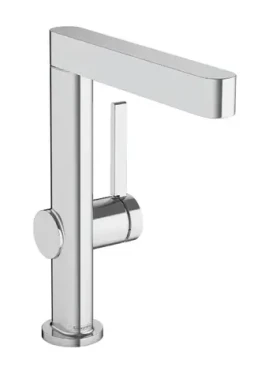 Hansgrohe Finoris - Umyvadlová baterie 230 | s výpustí Push-Open a otočným výtokem | chrom (76060000)