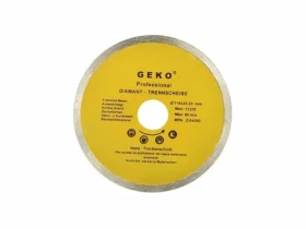 GEKO G00240 / Řezný kotouč diamantový celoobvodový / 115 x 8 x 22.2 mm (G00240)