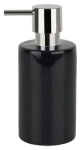 Spirella TUBE dávkovač mýdla černý / keramika / 300 ml