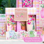 HEATHCOTE & IVORY Krém na ruce Sweet Pea – 3 × 30 ml, růžová barva, plast