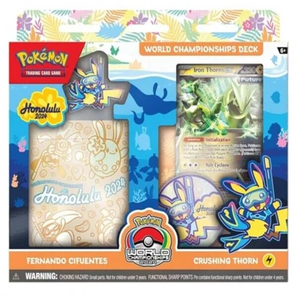 Pokémon TCG World Championship Deck 2024 Honolulu - Iron Thorns - Fernando Cifuentes