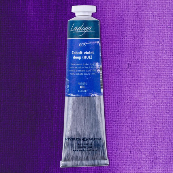 Nevskaya Palitra Ladoga 46 ml kobalt fialový tmavý imitace 603