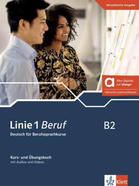 Linie 1 Beruf B2 – Hybride Ausgabe – Kurs./Übungsbuch + MP3/Video allango.net + Lizenz (24 Monate) - Susan Kaufmann