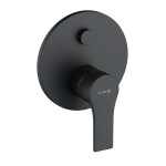 KLUDI - Zenta SL Baterie pod omítku pro 2 spotřebiče, matná černá 487593965