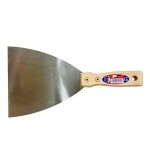 Špachtle ocel broušená YORK PROFI, 140 mm, dřevěná rukojeť