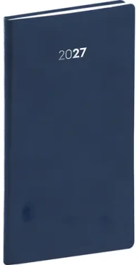 NOTIQUE Balakon 2027 tmavě modrý / Kapesní diář / 9 x 15,5 cm / týdenní