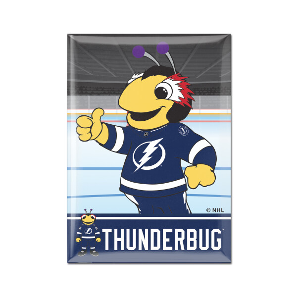 Wincraft Magnet Tampa Bay Lightning NHL Metal Magnet MASCOT