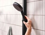 HANSGROHE - Raindance Alive Q Sprchový set s termostatem, 21x34 cm, 3 proudy, EcoSmart, matná černá 24581670