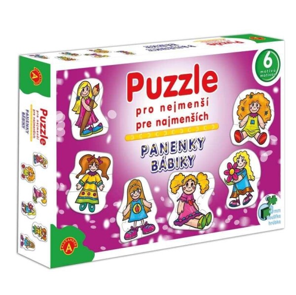 Puzzle pro nejmenší - Panenky