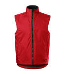 Body Warmer vesta unisex červená M